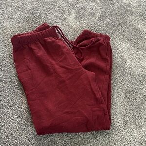 Cotton On Maroon Jogger Pants
